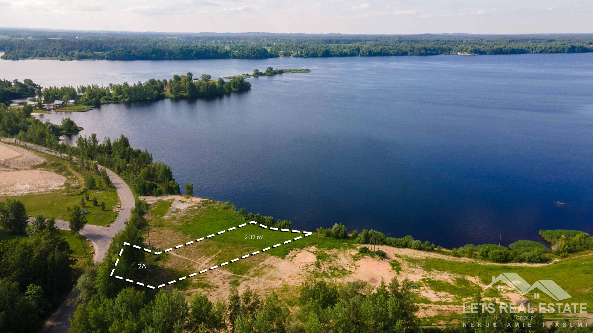 2417 m² apbūves zeme, Daugavmalas iela 2A, Saulkalne, Salaspils pagasts, Salaspils novads