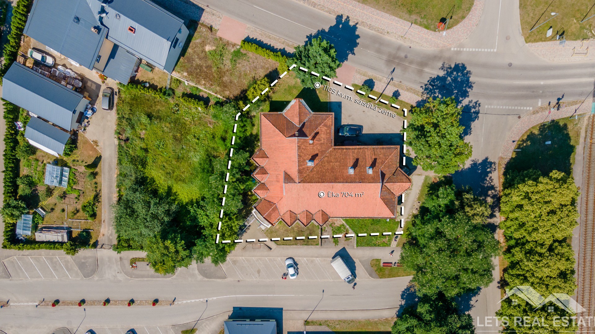 Iznomā lētas komerctelpas Līvānos, Dzelzceļa ielā 1 (200 m²)