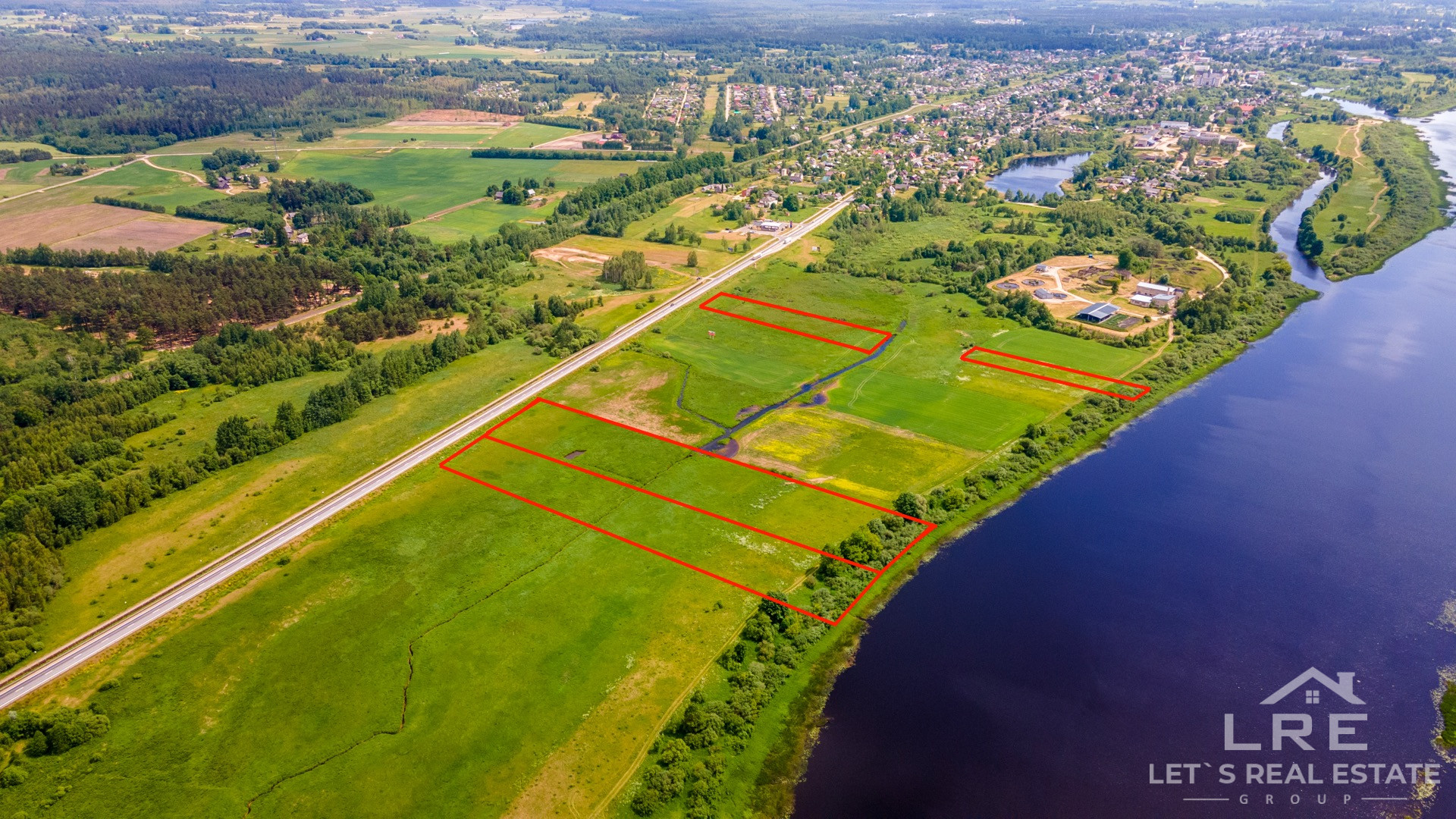 Your Opportunity to Fulfill Your Dreams: Spacious Land Property Near the Daugava River With Excellent Potential